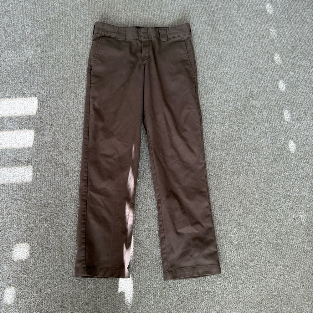 Dickies Flex Brown Straight-Leg Pants 29x30
